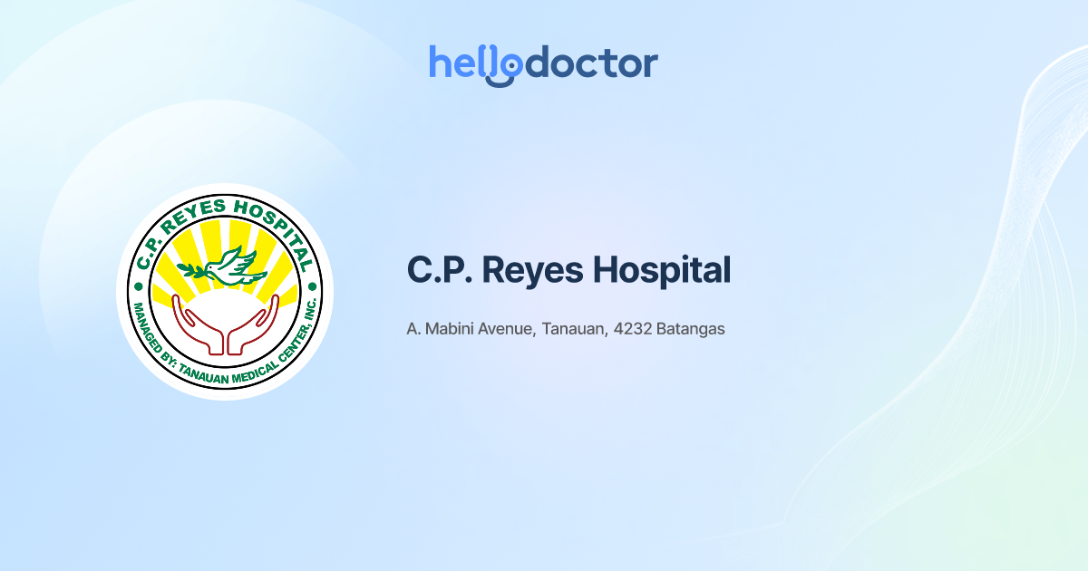 C.P. Reyes Hospital