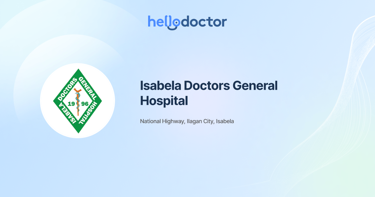 Isabela Doctors General Hospital