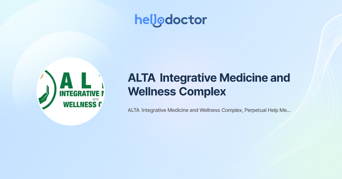 ALTA Integrative Medicine and Wellness Complex